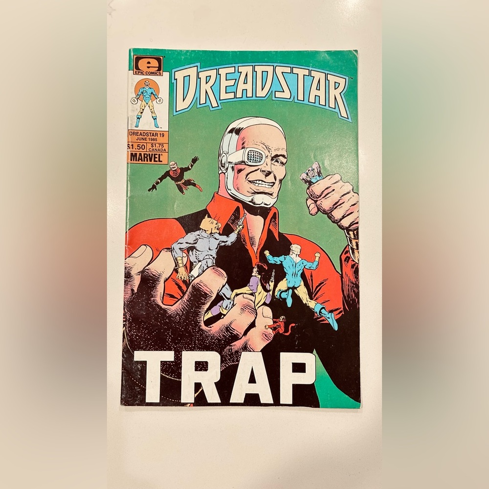 Dreadstar #19 Epic Comics Marvel June 1985 Vintage Comic Book VF Condition
